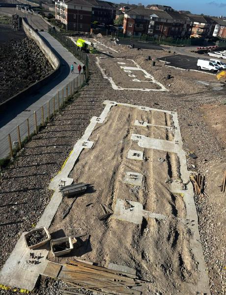 Groundworks and road construction project in Tyne and Wear
