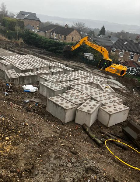 Groundworks and road construction project in Tyne and Wear
