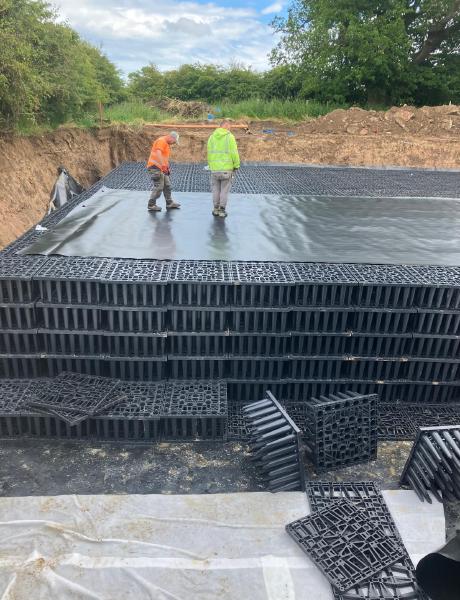 Groundworks and road construction project in Tyne and Wear