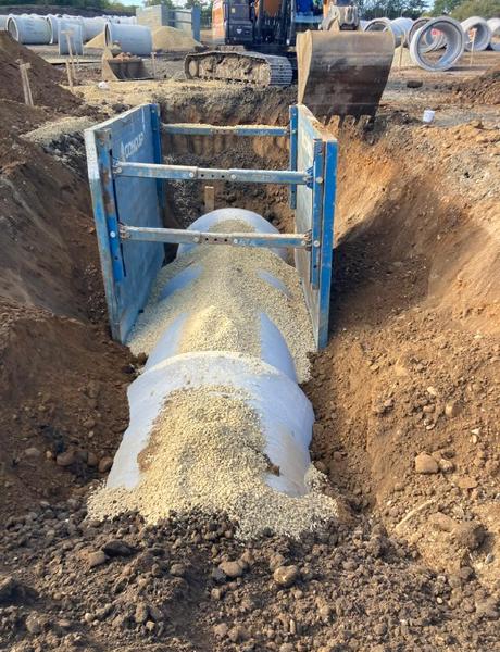 Groundworks and road construction project in Tyne and Wear