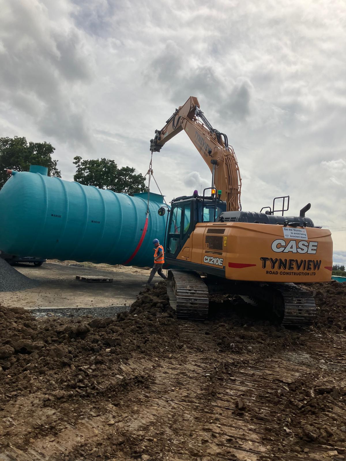 Road construction and groundworks contractors in North Shields, Tyne and Wear